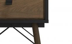 Nachtkommode Rye | Walnuss (Nachbildung) / Schwarz -Tischety Verkaufe 13100449 10 202110281301