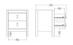Nachtkommode Madron | Schwarz -Tischety Verkaufe 13100458 18 202111192234
