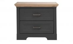 Nachtkommode Varese | Graphit (Grau)/ Asteiche (Nachbildung) -Tischety Verkaufe 13101308 1 202206011100