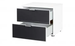 meinSchrank Nachtkommode One 710 | Basalt (Dunkelgrau) / Polarweiß -Tischety Verkaufe 13122514 7 202109292234