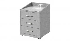 meinBett Nachtkonsole mit LED-Beleuchtung und USB-Ladeanschlüssen Moon