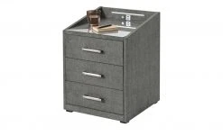 meinBett Nachtkonsole mit LED-Beleuchtung und USB-Anschluss Moon | Dunkelgrau 11 meinBett Nachtkonsole mit LED-Beleuchtung und USB-Anschluss Moon | Dunkelgrau -Tischety Verkaufe 13126074 4 202101061029