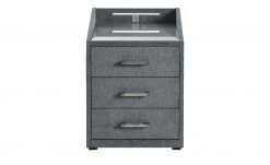 meinBett Nachtkonsole mit LED-Beleuchtung und USB-Anschluss Moon | Anthrazit -Tischety Verkaufe 13126094 3 202101061029