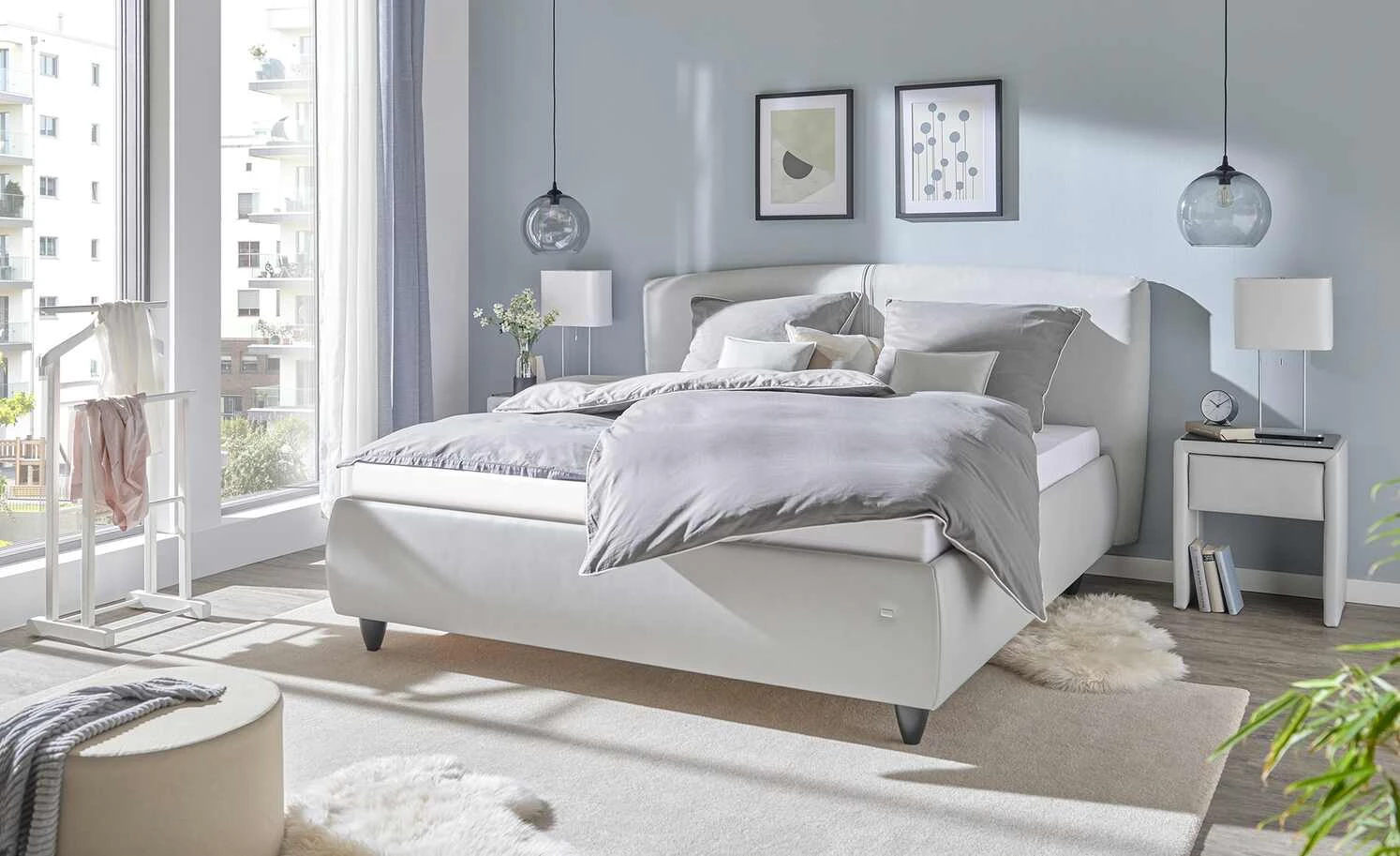 RUF Nachttisch Tiso | Hellgrau 3 RUF Nachttisch Tiso | Hellgrau