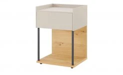 Nachtkommode Cleo | Kristallgrau