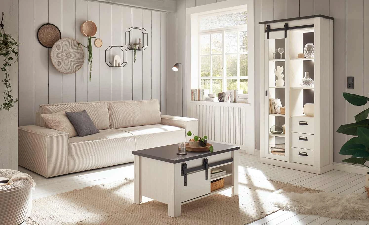 Couchtisch Sintra | Pinie Weiß (Nachbildung) 5 Couchtisch Sintra | Pinie Weiß (Nachbildung) – Bild 3