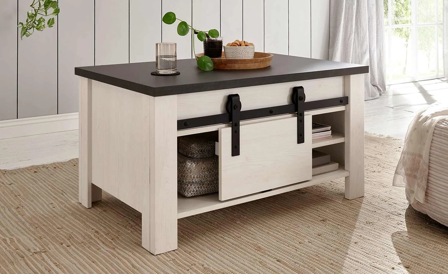 Couchtisch Sintra | Pinie Weiß (Nachbildung) 3 Couchtisch Sintra | Pinie Weiß (Nachbildung)