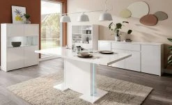 Esstisch Sencillo | Weiß 140x89 cm