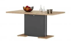 Esstisch Sencillo | Asteiche (Nachbildung) / Anthrazit 140x89 cm -Tischety Verkaufe 13232233 13 202201251234