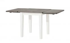 maison bleue Esstisch massiv Florian | Weiß / Grau ca. 78x78 cm -Tischety Verkaufe 13300145 3 202108130002