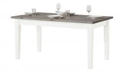 maison bleue Esstisch massiv Florian | Weiß / Grau ca. 160x90 cm -Tischety Verkaufe 13300148 5 202108130002