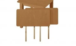 maison bleue Ansteckplatte, 1-teilig Florian | laugenfarbig Ausführung 1 (passend zu Tisch mit Breite 78 cm)