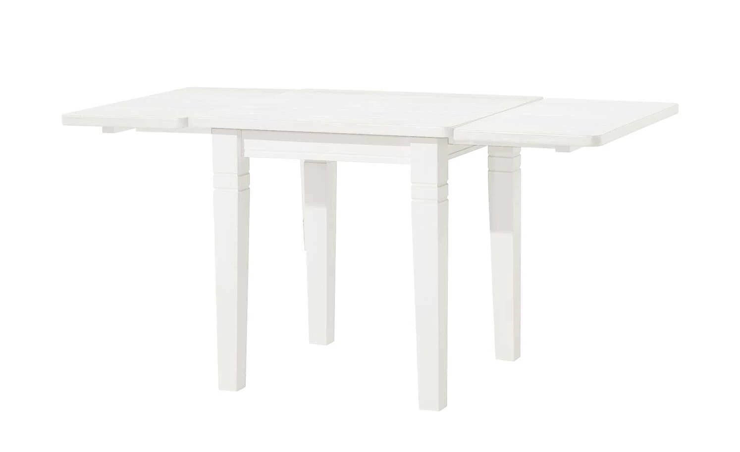 maison bleue Esstisch massiv Florian | Weiß ca. 78x78 cm 6 maison bleue Esstisch massiv Florian | Weiß ca. 78x78 cm – Bild 4