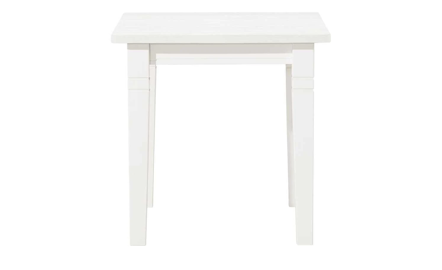 maison bleue Esstisch massiv Florian | Weiß ca. 78x78 cm 10 maison bleue Esstisch massiv Florian | Weiß ca. 78x78 cm – Bild 8