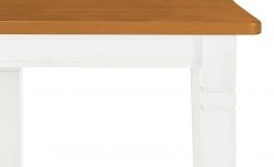 maison bleue Bartisch massiv Florian | Weiß / bernsteinfarben 78|cm -Tischety Verkaufe 13300268 3 202108131411