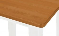 maison bleue Bartisch massiv Florian | Weiß / bernsteinfarben 78|cm -Tischety Verkaufe 13300268 4 202108131411