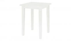 maison bleue Bartisch massiv Florian | Weiß 78|cm