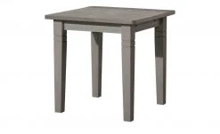 maison bleue Esstisch massiv Florian | Grau ca. 78x78 cm