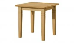 maison bleue Esstisch massiv Florian | laugenfarben ca. 78x78 cm