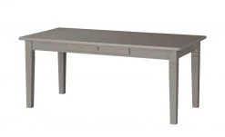 maison bleue Esstisch massiv Florian | Grau ca. 180x90 cm