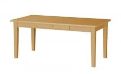 maison bleue Esstisch massiv Florian | laugenfarben ca. 180x90 cm