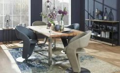 Woodford Kufentisch massiv Greta | ca. 200x100 cm mit Baumkante