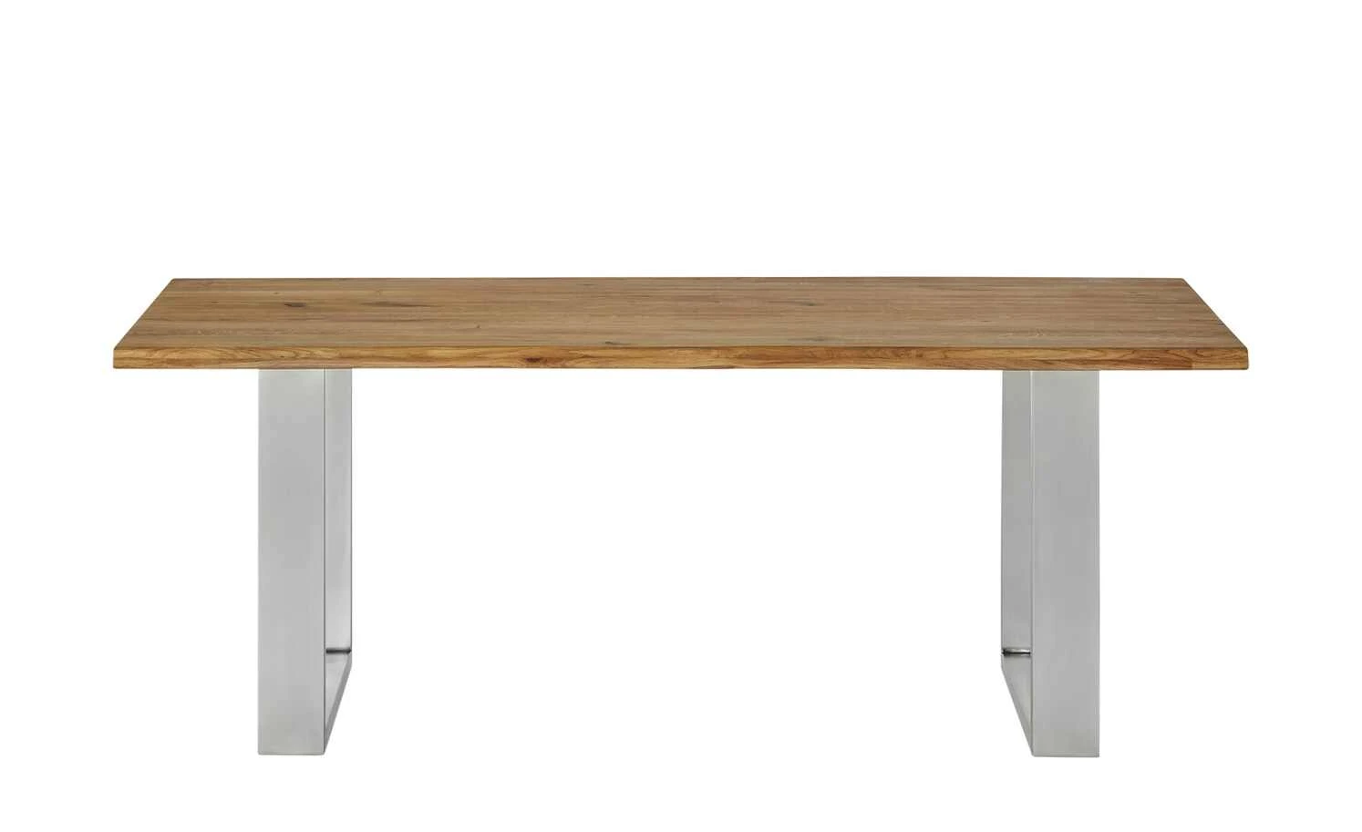 Woodford Kufentisch massiv Greta | ca. 180x90 cm mit Baumkante 9 Woodford Kufentisch massiv Greta | ca. 180x90 cm mit Baumkante – Bild 7