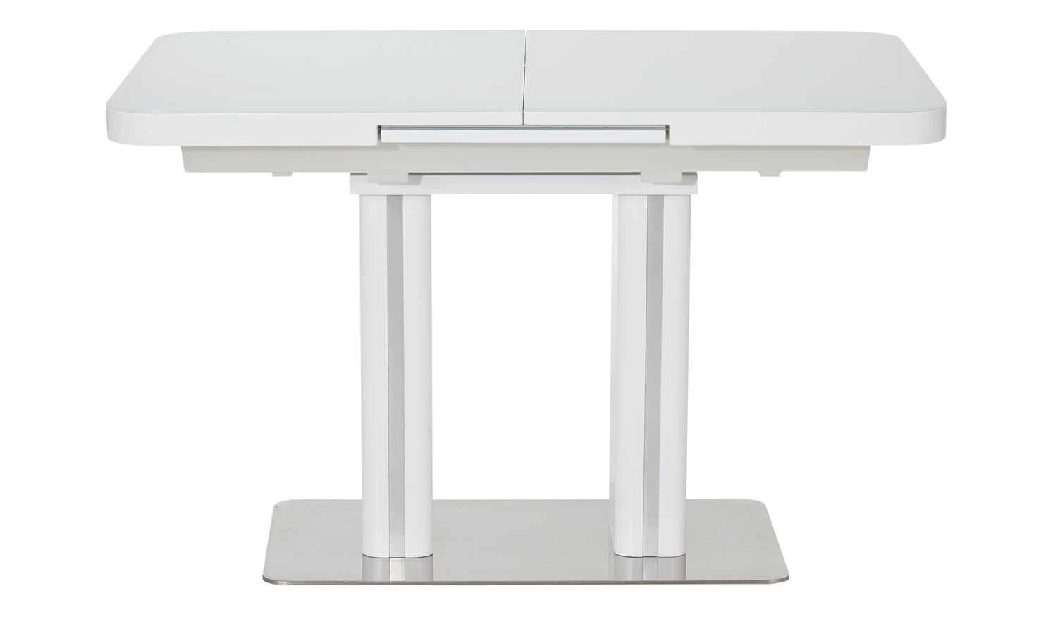 Esstisch ausziehbar Tizian | Weiß 17 Esstisch ausziehbar Tizian | Weiß – Bild 15