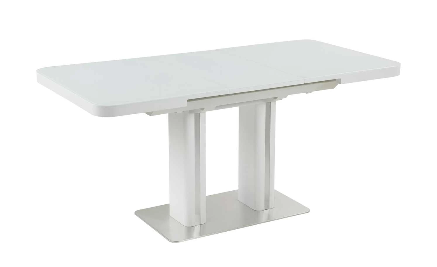 Esstisch ausziehbar Tizian | Weiß 6 Esstisch ausziehbar Tizian | Weiß – Bild 4