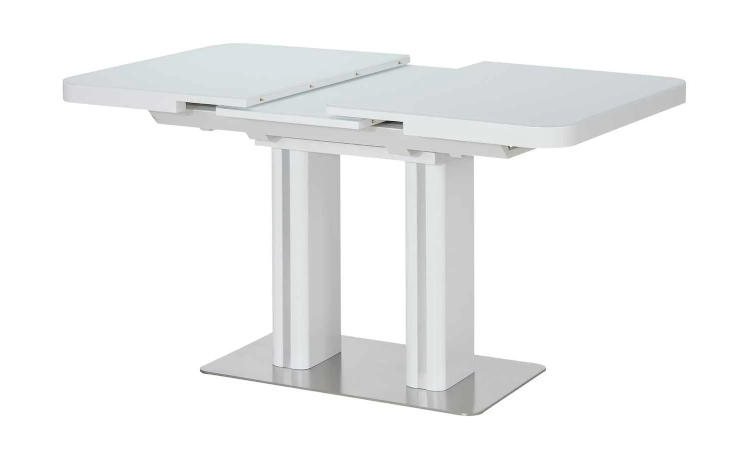 Esstisch ausziehbar Tizian | Weiß 8 Esstisch ausziehbar Tizian | Weiß – Bild 6