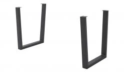 Dine + Mine Tischgestell SigNature One | Anthrazit Trapez-Form