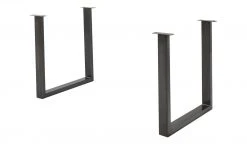 Dine + Mine Tischgestell SigNature One | Antikgrau U-Form