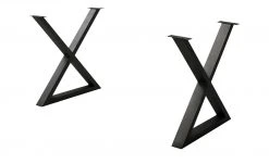 Dine + Mine Tischgestell SigNature One | Anthrazit X-Form