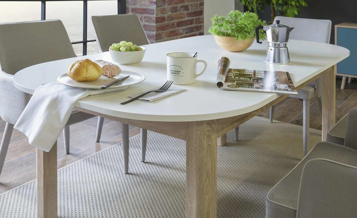 Esstisch ausziehbar Carl 5 Esstisch ausziehbar Carl – Bild 3