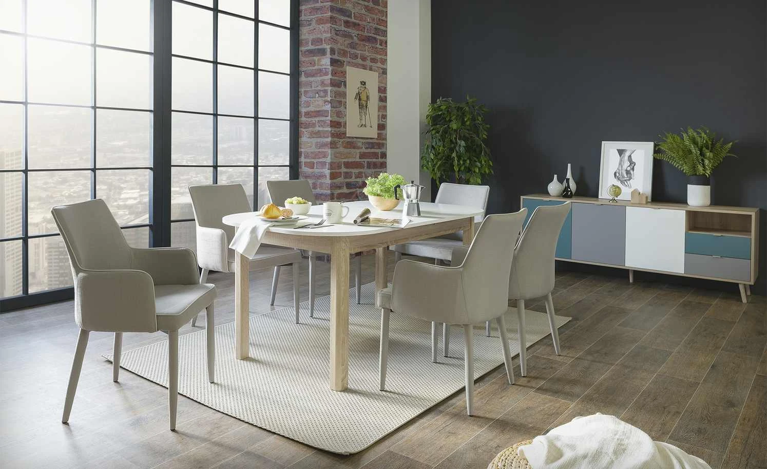 Esstisch ausziehbar Carl 4 Esstisch ausziehbar Carl – Bild 2