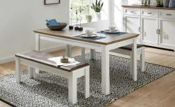 Esstisch ausziehbar Varese | Pinie hell (Nachbildung) / Asteiche (Nachbildung) -Tischety Verkaufe 13307570 2 201907162247