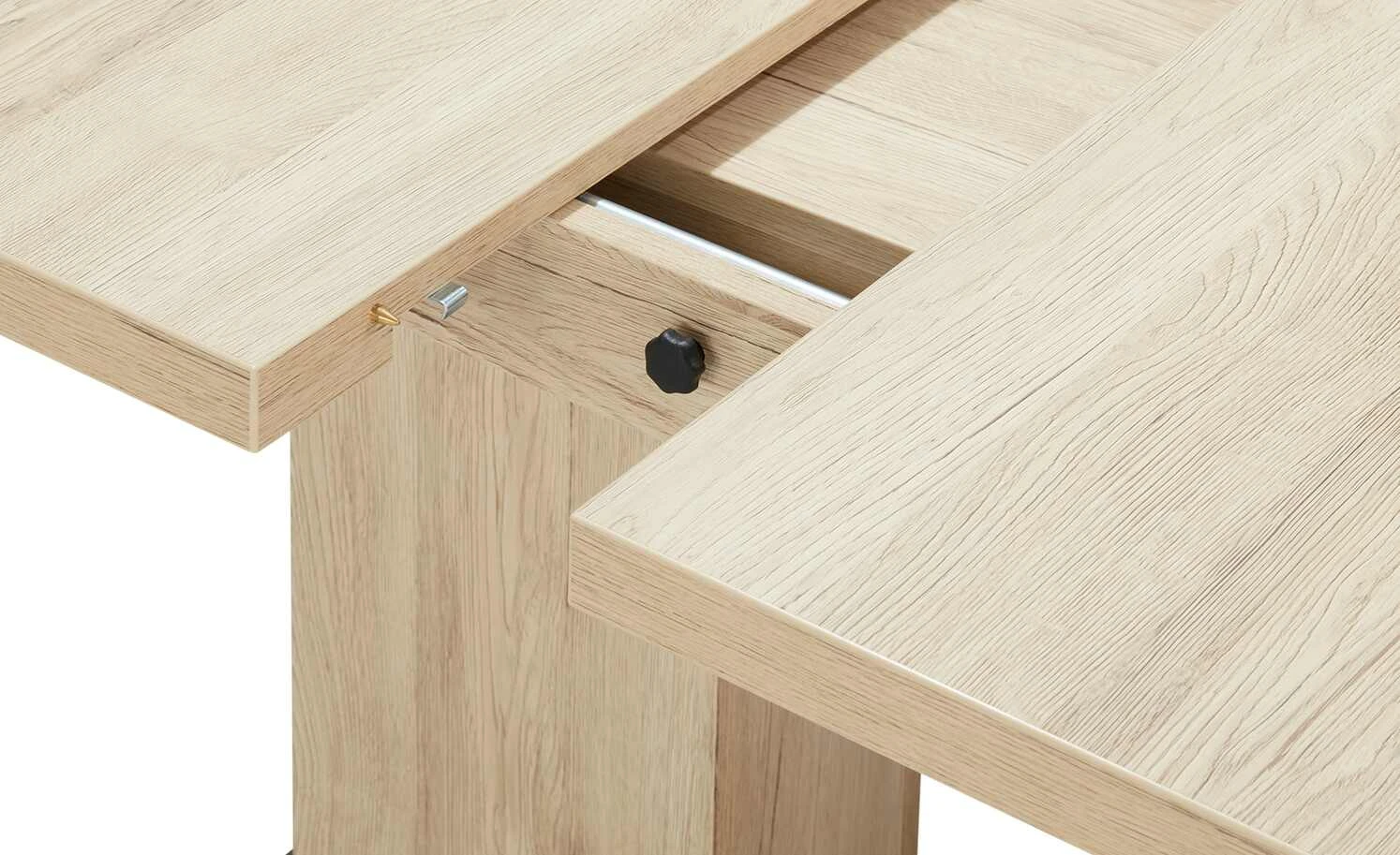 Säulentisch ausziehbar Melamax | 160|cm 7 Säulentisch ausziehbar Melamax | 160|cm – Bild 5