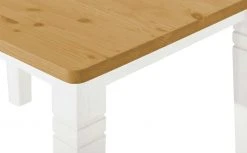 maison bleue Esstisch massiv Florian | Weiß / laugenfarben ca. 120x78 cm -Tischety Verkaufe 13313116 5 202108131411