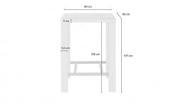 uno Bartisch Toledo | 80|cm -Tischety Verkaufe 13314402 7 201906272232