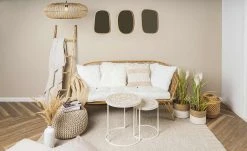 Beistelltische, 3er-Set Fiorale