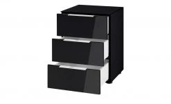 Nachtkommode Vitreo | Anthrazit Abdeckplatte mit zusätzlichem Glas -Tischety Verkaufe 13340369 2 201901221137