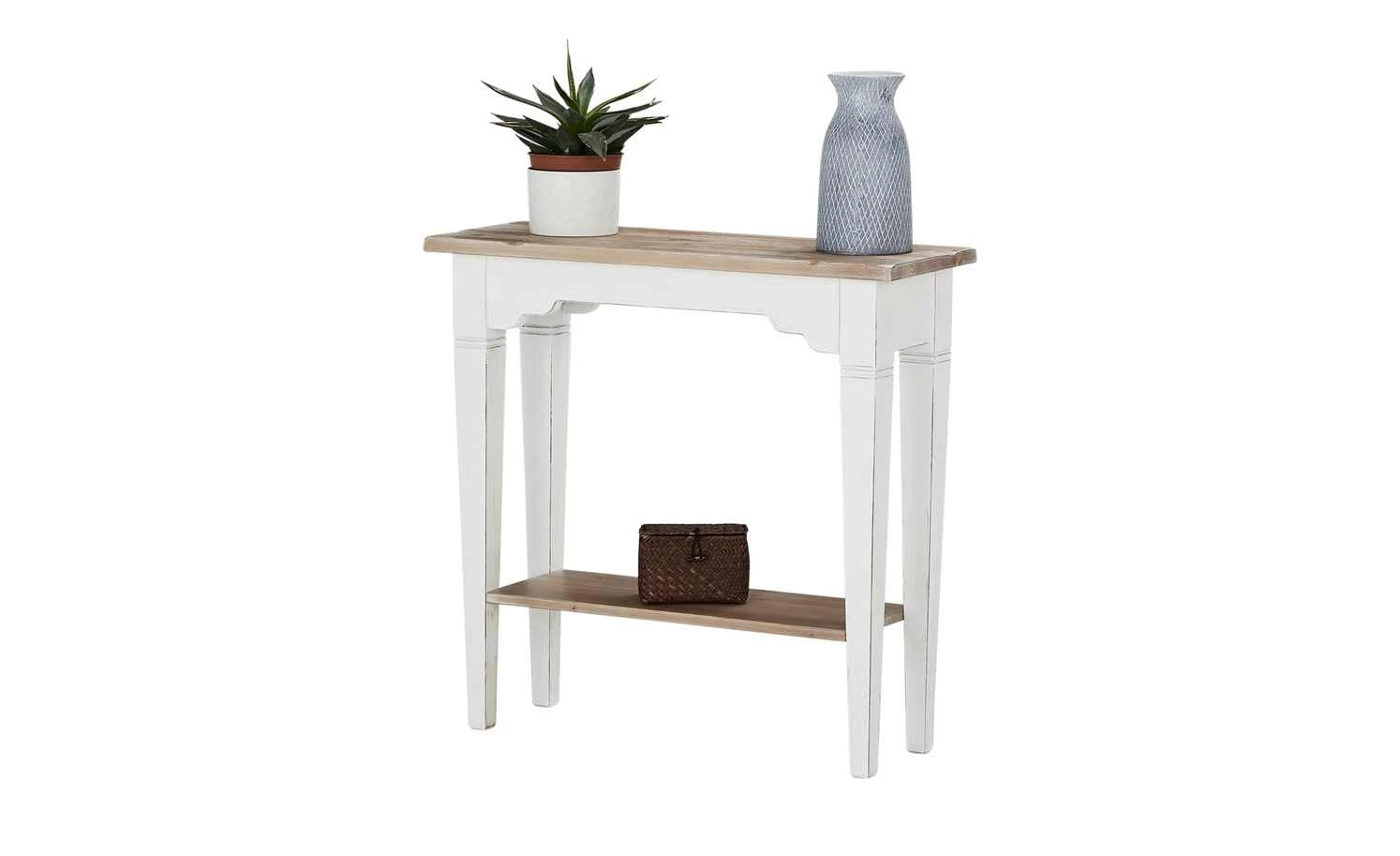Konsolentisch Ilmennau | Antikweiß / Fichte 5 Konsolentisch Ilmennau | Antikweiß / Fichte – Bild 3