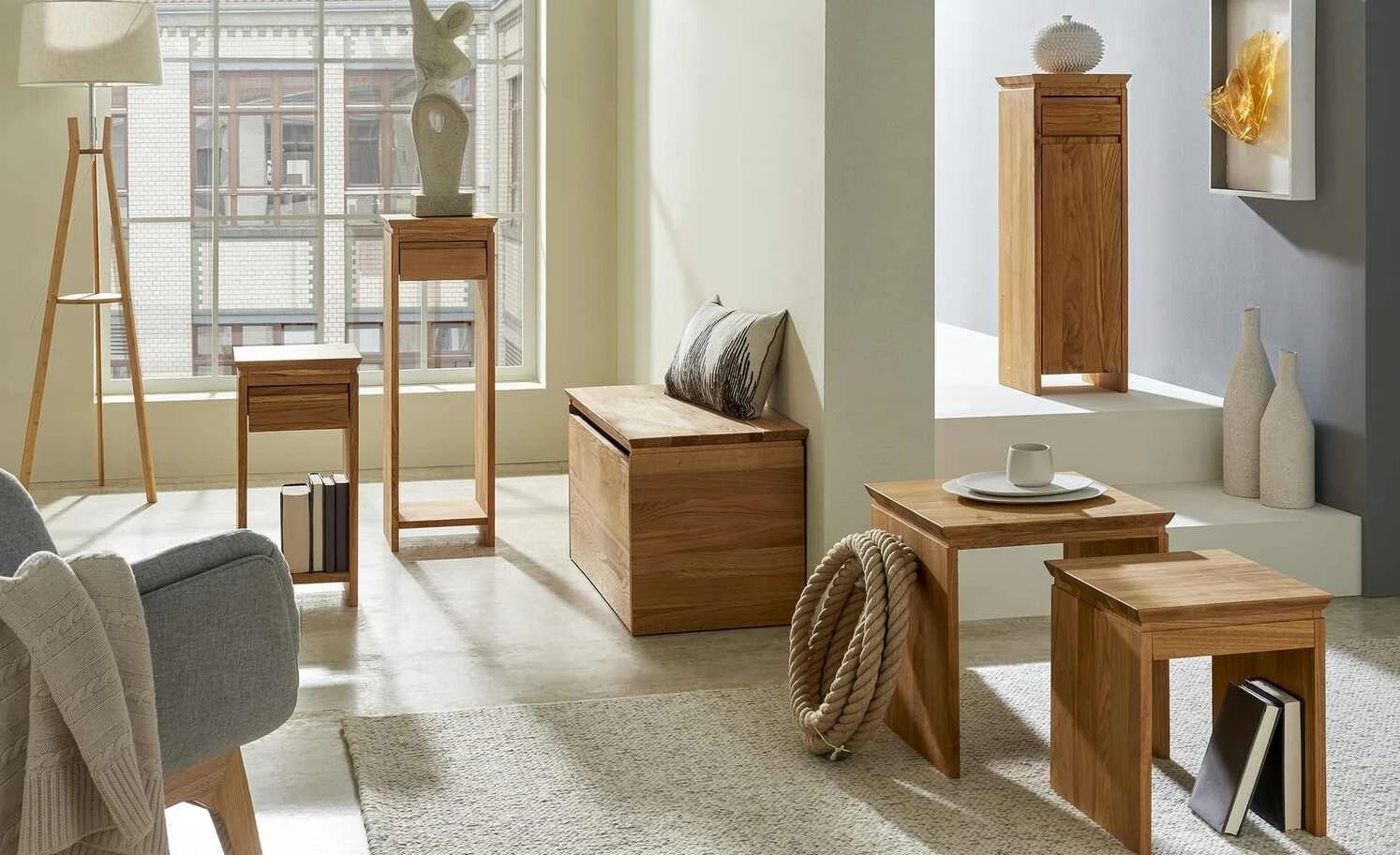 Beistelltisch Tiny | Wildeiche 3 Beistelltisch Tiny | Wildeiche