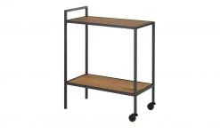 Servierwagen Seano | Wildeiche (Nachbildung) / Schwarz -Tischety Verkaufe 13347068 7 202204251234