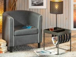 Beistelltisch Club NY Magazin | Anthrazit/Schwarz -Tischety Verkaufe 13348791 2 202201262233