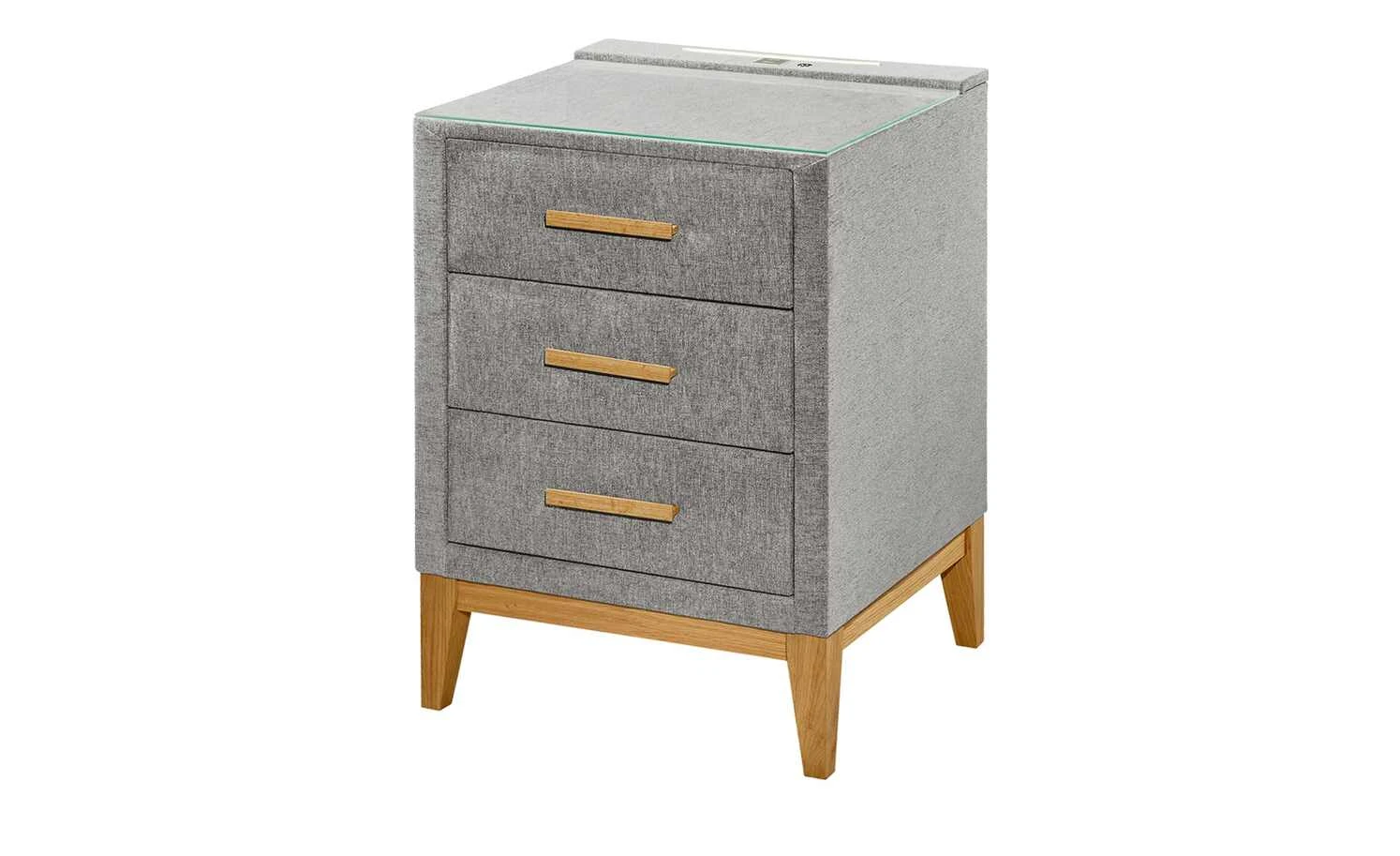 uno Nachtkommode Elli | Grau 3 uno Nachtkommode Elli | Grau