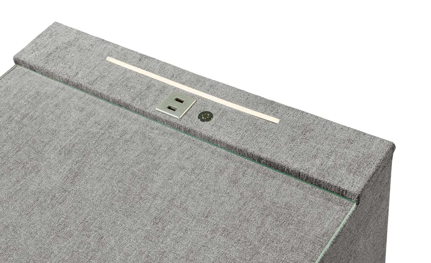 uno Nachtkommode Elli | Grau 5 uno Nachtkommode Elli | Grau – Bild 3