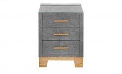 uno Nachtkommode mit LED-Beleuchtung und USB-Anschluss Bene | Dunkelgrau -Tischety Verkaufe 14122149 2 202204051233