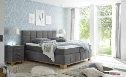 uno Nachtkommode mit LED-Beleuchtung und USB-Anschluss Bene | Graphit (Graphitgrau)