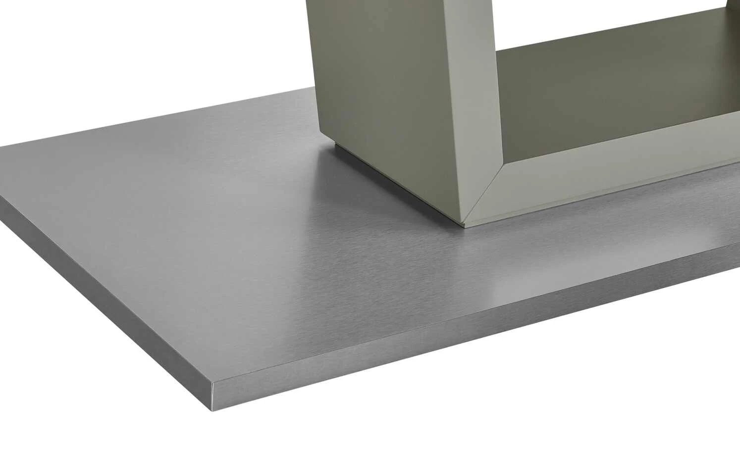 Berger & Rath Säulentisch ausziehbar Trix | Londra (Hellgrau) 160|cm 6 Berger & Rath Säulentisch ausziehbar Trix | Londra (Hellgrau) 160|cm – Bild 4